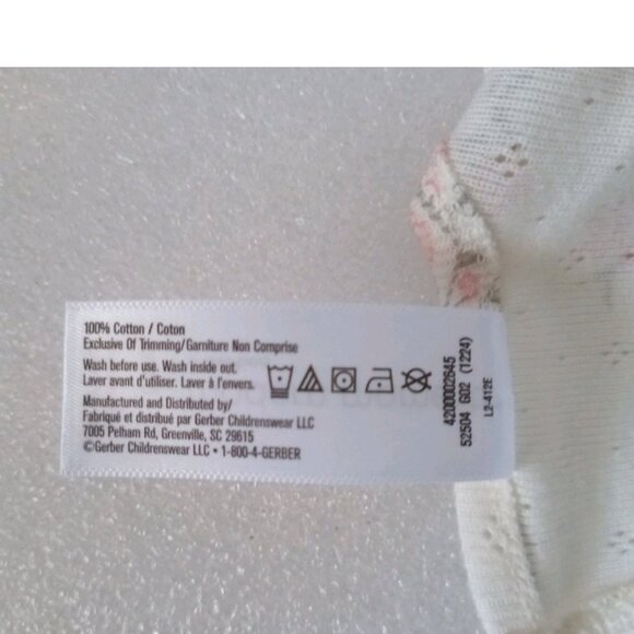 NWT Modern Moments by Gerber Sz 5T Baby Toddler Short Floral Dress A-line - Picture 4 of 6